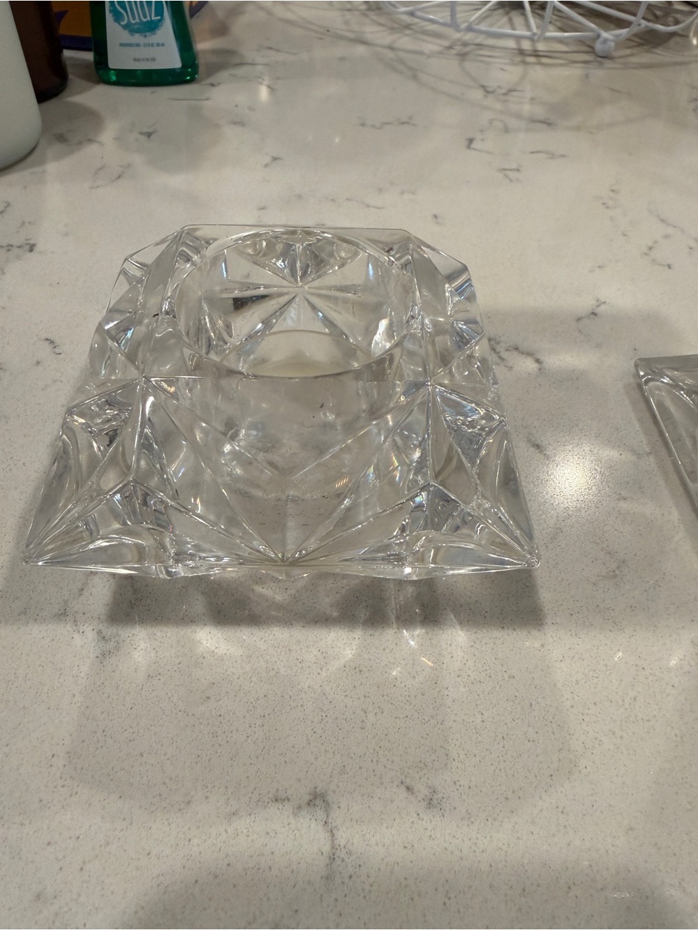 Partylite Crystal Candle Holder